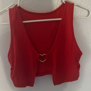 XS shein crop top